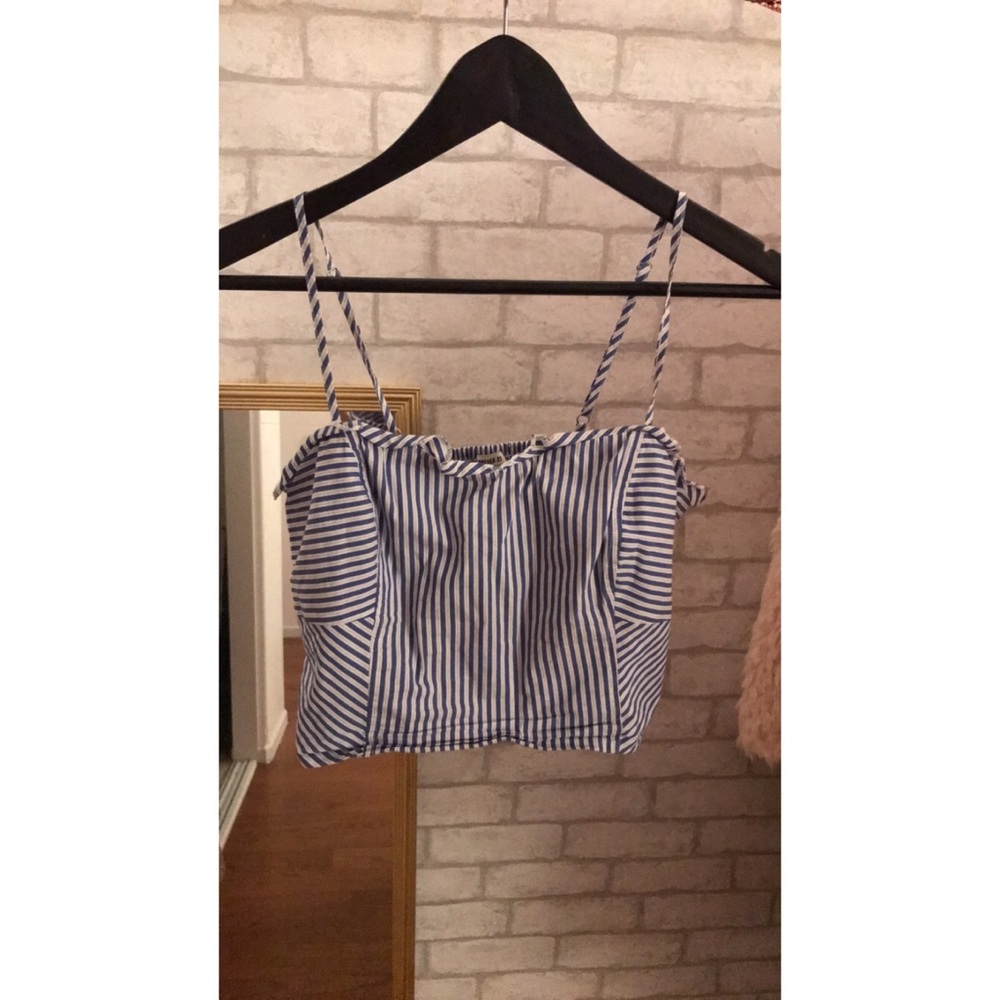 Striped Crop Top